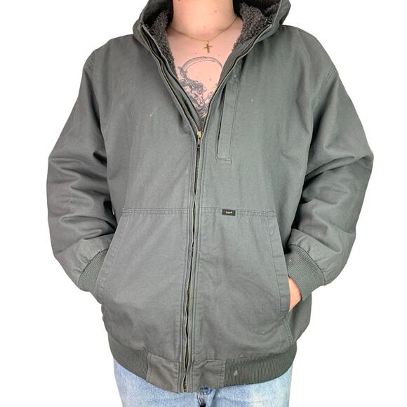 Lee Blanket Lined Carhartt Style Work Jacket - Picture 1 of 5